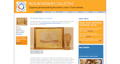 Desktop Screenshot of muslimwomenscollective.org.uk